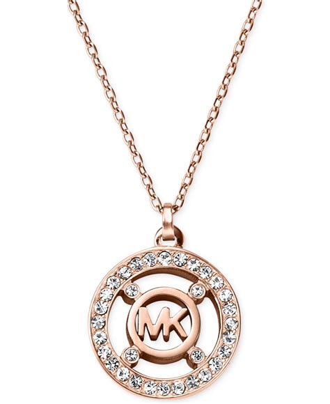 michael kors necklace|Michael Kors jewelry gift box.